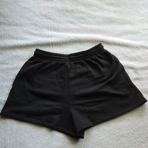 PINK Victoria's Secret Black Athletic Shorts